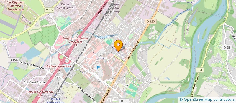 localisation de l'entreprise MONSIEUR DAHMAN BOUHADJA  PORTET-SUR-GARONNE