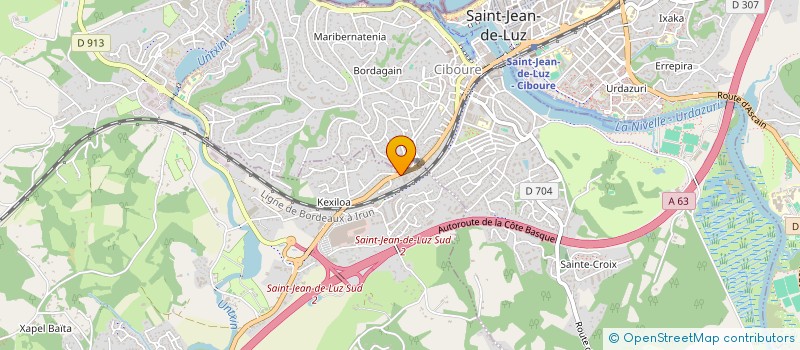 localisation de l'entreprise MONSIEUR DAHMAN FARSI à URRUGNE