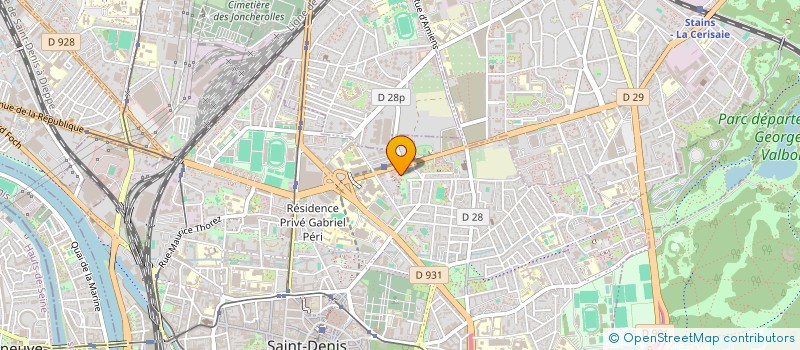 localisation de l'entreprise MONSIEUR DAHMANE AZEM à SAINT-DENIS