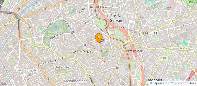 localisation de l'entreprise MONSIEUR DAHMANE DRIDI  PARIS