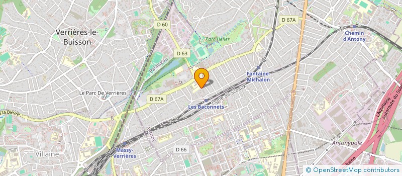 localisation de l'entreprise MONSIEUR DAHMANE OUCIF à ANTONY