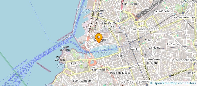 localisation de l'entreprise MONSIEUR DAHMEN HOCINE à MARSEILLE