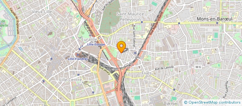 localisation de l'entreprise MONSIEUR DAHO BENZINA  LILLE