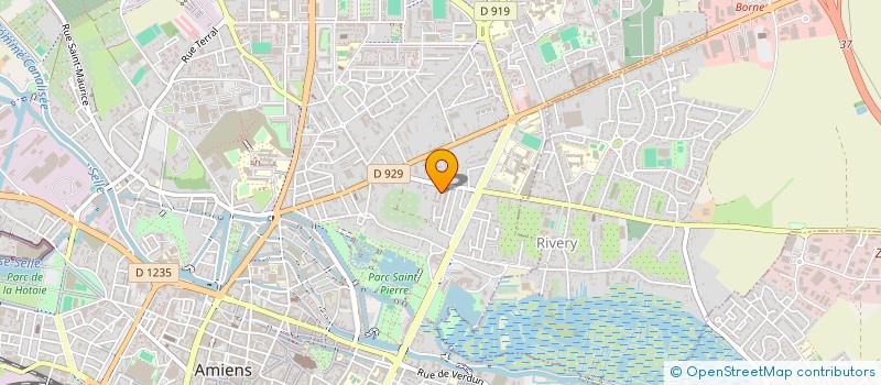 localisation de l'entreprise MONSIEUR DAHODE BRAHIM  AMIENS