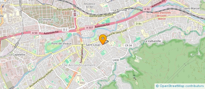 localisation de l'entreprise MONSIEUR DAHOU BELWIS à MARSEILLE