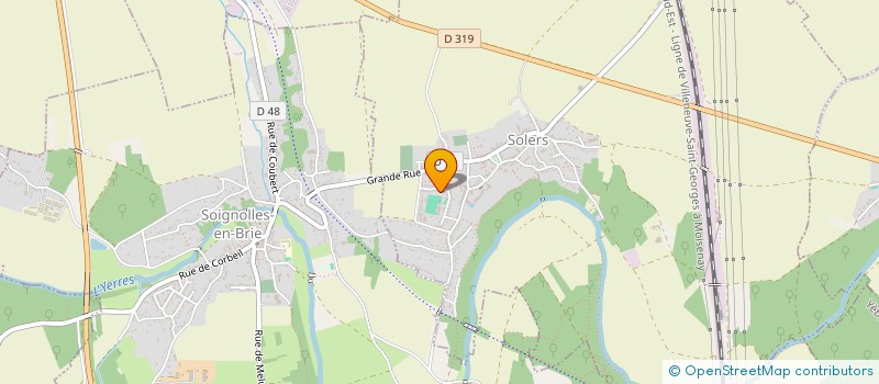 localisation de l'entreprise MONSIEUR DAIANNE GOMES BORGES  SOLERS