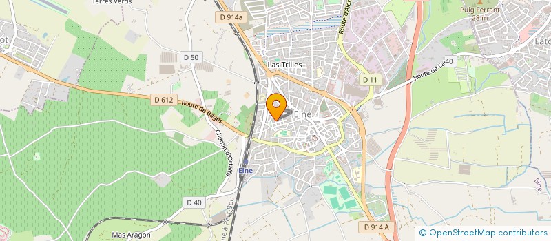 localisation de l'entreprise MONSIEUR DAIF BENGUESMIA  ELNE