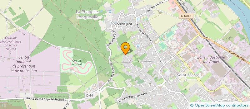 localisation de l'entreprise MONSIEUR DAIMI YESIL à LA CHAPELLE-LONGUEVILLE