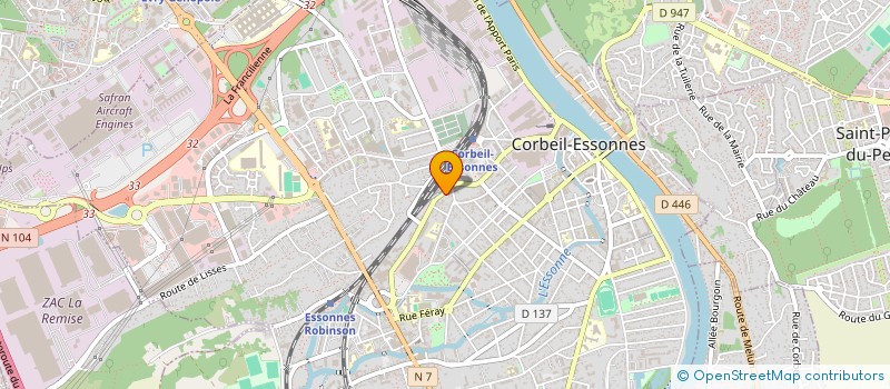 localisation de l'entreprise MONSIEUR DAINIUS BUDRYS à CORBEIL-ESSONNES