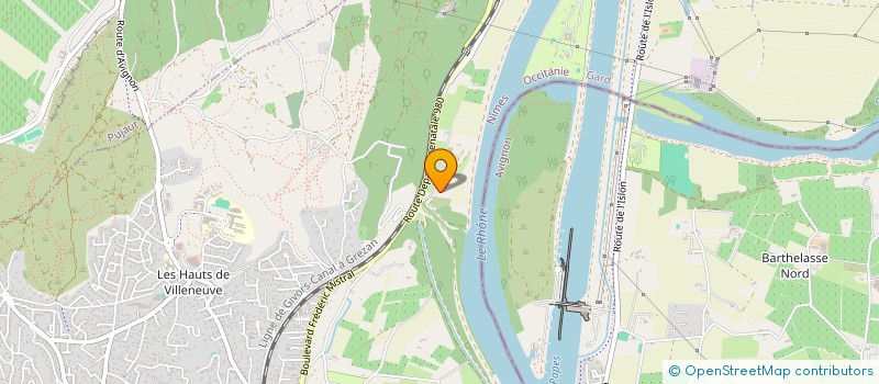 localisation de l'entreprise MONSIEUR DAIVI BONNIN  VILLENEUVE-LES-AVIGNON