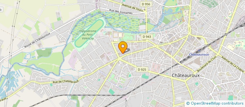localisation de l'entreprise MONSIEUR DAIVY DENIS à CHATEAUROUX