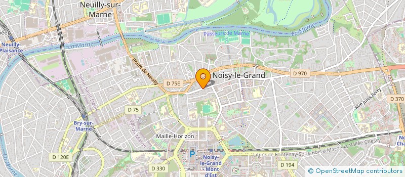 localisation de l'entreprise MONSIEUR DAKARAI ADANNA  NOISY-LE-GRAND