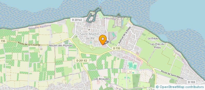 localisation de l'entreprise MONSIEUR DAKOURY HOARAU  SAINT-MARTIN-DE-RE