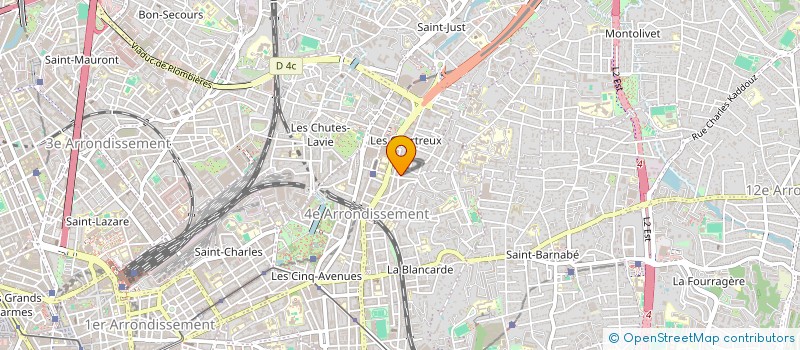 localisation de l'entreprise MONSIEUR DALA THAMMAVONG à MARSEILLE