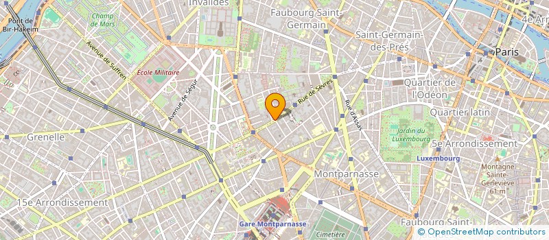 localisation de l'entreprise MONSIEUR DALBERT DESTOUCHES  PARIS