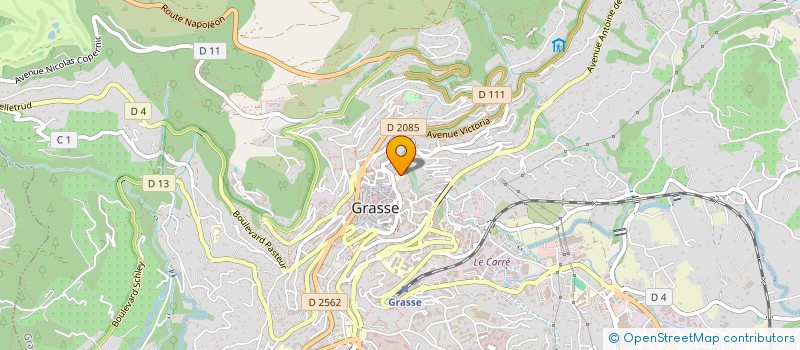 localisation de l'entreprise MONSIEUR DALE BARDSLEY  GRASSE