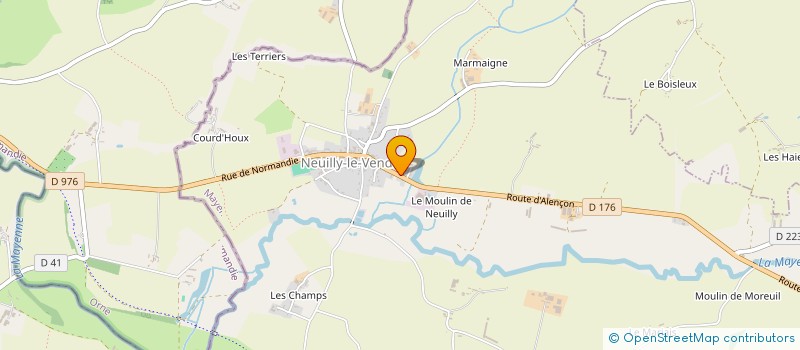 localisation de l'entreprise MONSIEUR DALE VINTEN  NEUILLY-LE-VENDIN