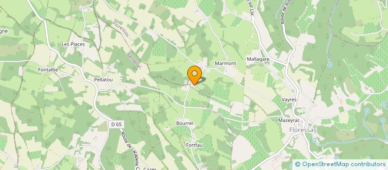 localisation de l'entreprise MONSIEUR DALE WARREN  FLORESSAS