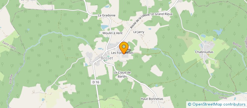 localisation de l'entreprise MONSIEUR DALE WARWICK  BOSSET