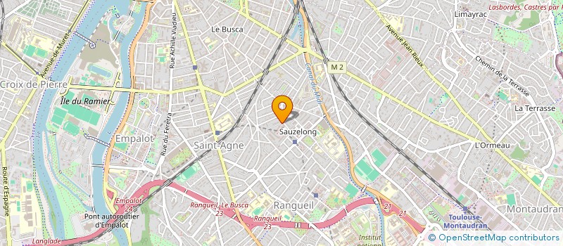 localisation de l'entreprise MONSIEUR DALI RABAHI à TOULOUSE