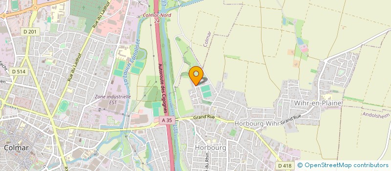 localisation de l'entreprise MONSIEUR DALIBOR BANEKA  HORBOURG-WIHR