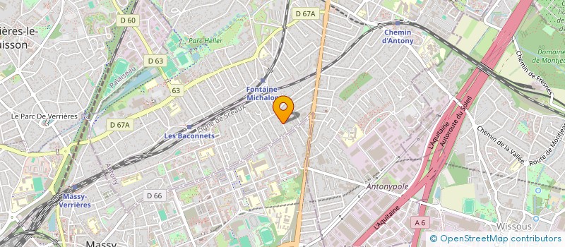 localisation de l'entreprise MONSIEUR DALIBOR MILIC à ANTONY