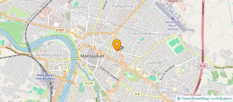 localisation de l'entreprise MONSIEUR DALIBOR SIVAK  MONTAUBAN