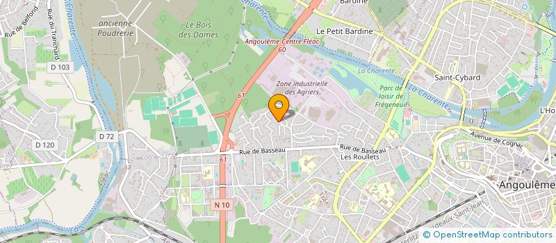 localisation de l'entreprise MONSIEUR DALIL AFLALAYE à ANGOULEME