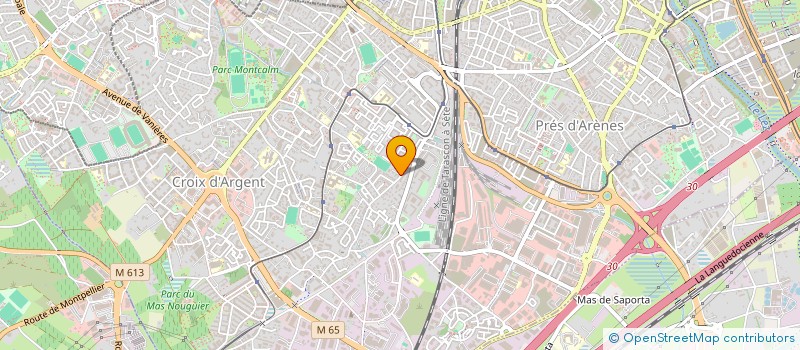 localisation de l'entreprise MONSIEUR DALIL AMAOUCH à MONTPELLIER