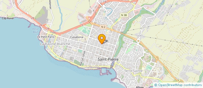 localisation de l'entreprise MONSIEUR DALIL BEMAT à SAINT-PIERRE
