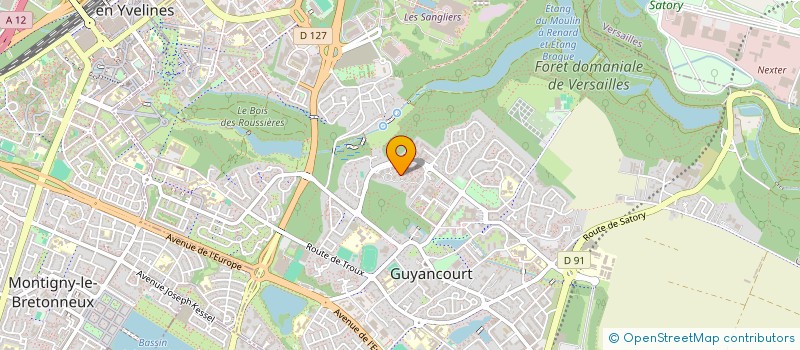 localisation de l'entreprise MONSIEUR DALIL BOUSSEIRI  GUYANCOURT