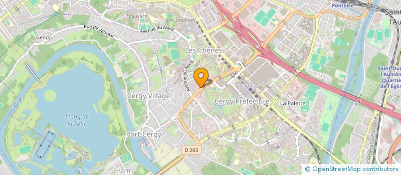 localisation de l'entreprise MONSIEUR DALIL BOUZIDI  BOUGIVAL