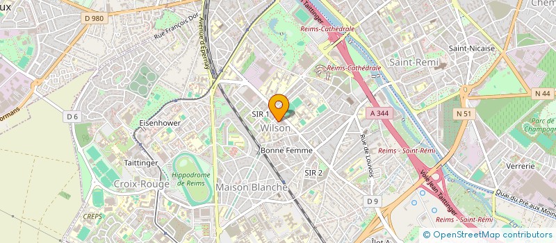 localisation de l'entreprise MONSIEUR DALIL DAVIENNE  REIMS