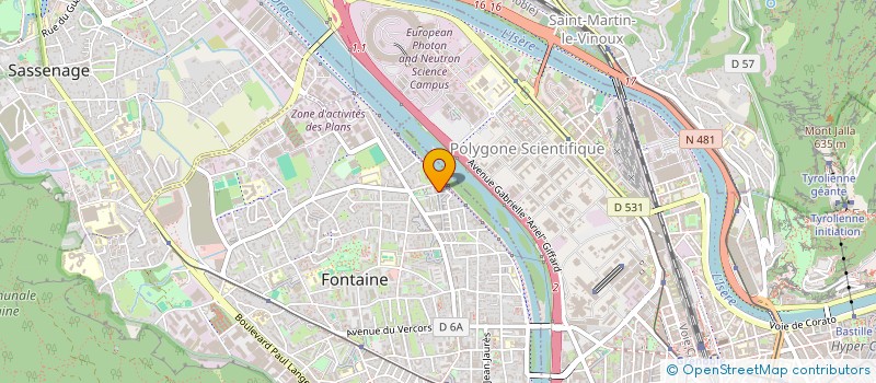 localisation de l'entreprise MONSIEUR DALIL KADJOUDJ  FONTAINE