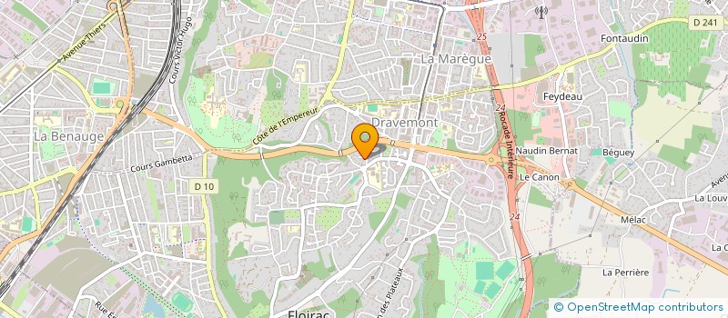 localisation de l'entreprise MONSIEUR DALIL KHIAR  FLOIRAC