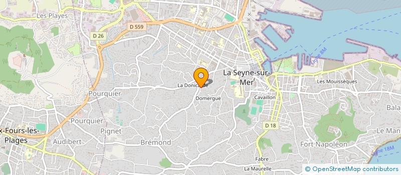 localisation de l'entreprise MONSIEUR DALIL KIROUANI à LA SEYNE-SUR-MER