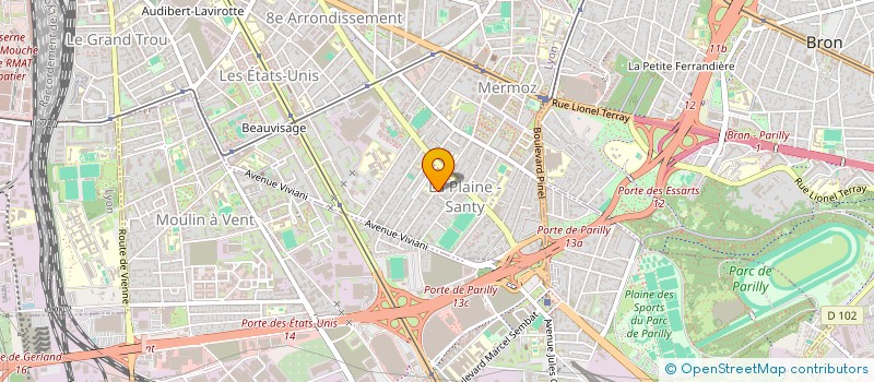 localisation de l'entreprise MONSIEUR DALIL LAMECHE  LYON