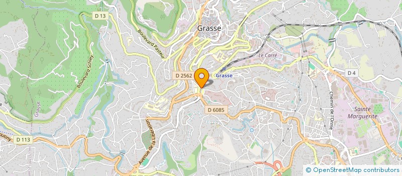 localisation de l'entreprise MONSIEUR DALIL YAHIAOUI à GRASSE