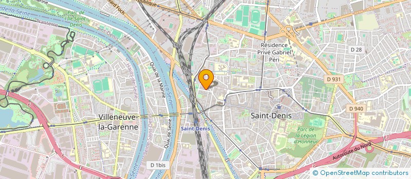 localisation de l'entreprise MONSIEUR DALIM UDDIN  SAINT-DENIS