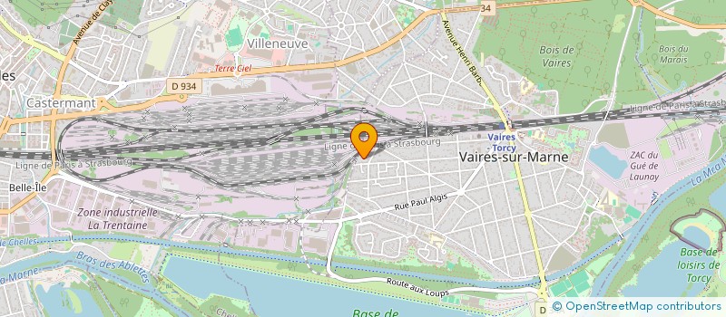 localisation de l'entreprise MONSIEUR DALLA TRAORE  VAIRES-SUR-MARNE