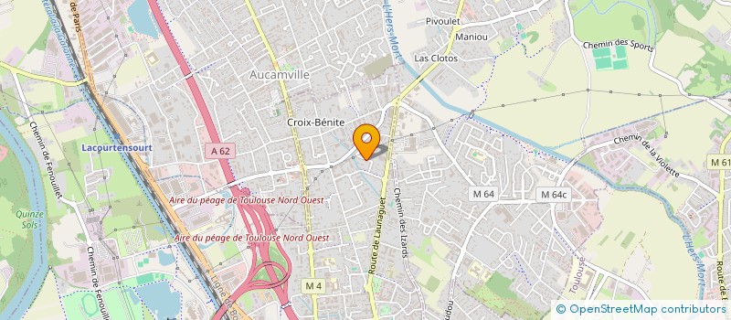 localisation de l'entreprise MONSIEUR DALLI RAZIK  TOULOUSE