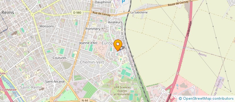 localisation de l'entreprise MONSIEUR DALMAN SULEYMAN AHMED  REIMS