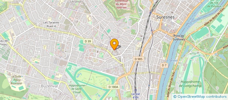 localisation de l'entreprise MONSIEUR DALMO MARTINS DA COSTA CALDAS à SURESNES