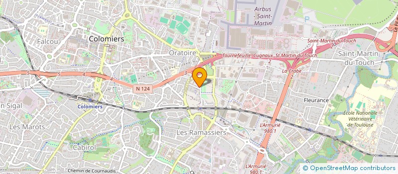 localisation de l'entreprise MONSIEUR DALVINO LUCE  TOULOUSE