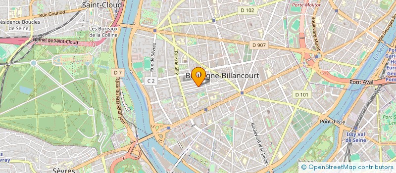 localisation de l'entreprise MONSIEUR DALYLE BENAMMOUR à BOULOGNE-BILLANCOURT