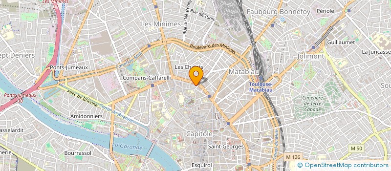 localisation de l'entreprise MONSIEUR DALYLL REGUIA à TOULOUSE