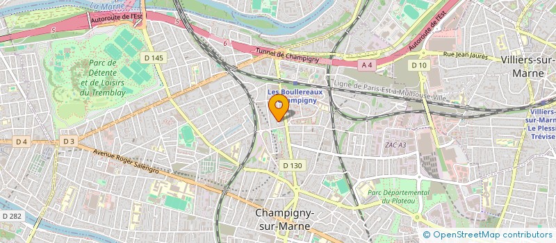 localisation de l'entreprise MONSIEUR DAMA DIAWARA  CHAMPIGNY-SUR-MARNE