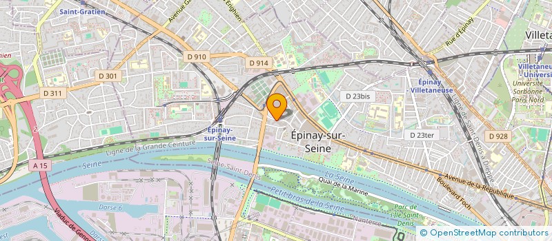 localisation de l'entreprise MONSIEUR DAMA N DAW à EPINAY-SUR-SEINE