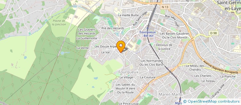 localisation de l'entreprise MONSIEUR DAMAI HARDI  SAINT-GERMAIN-EN-LAYE