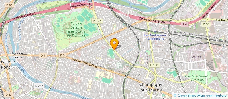 localisation de l'entreprise MONSIEUR DAMARIS KADILU-SAMBA à CHAMPIGNY-SUR-MARNE